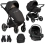 Noordi Luno All Trails 2in1 Pram System - Midnight