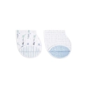 Aden + Anais Pack of 2 Burpy Bibs Cotton Muslin - Rising Star (23-19-097)