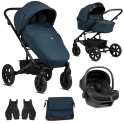 Noordi Aqua Thermo 3in1 Travel System with Terra i-Size Car Seat - Ocean Blue