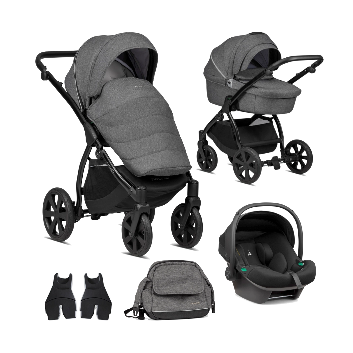 Noordi Fjordi 3in1 Travel System with Terra i-Size Car Seat