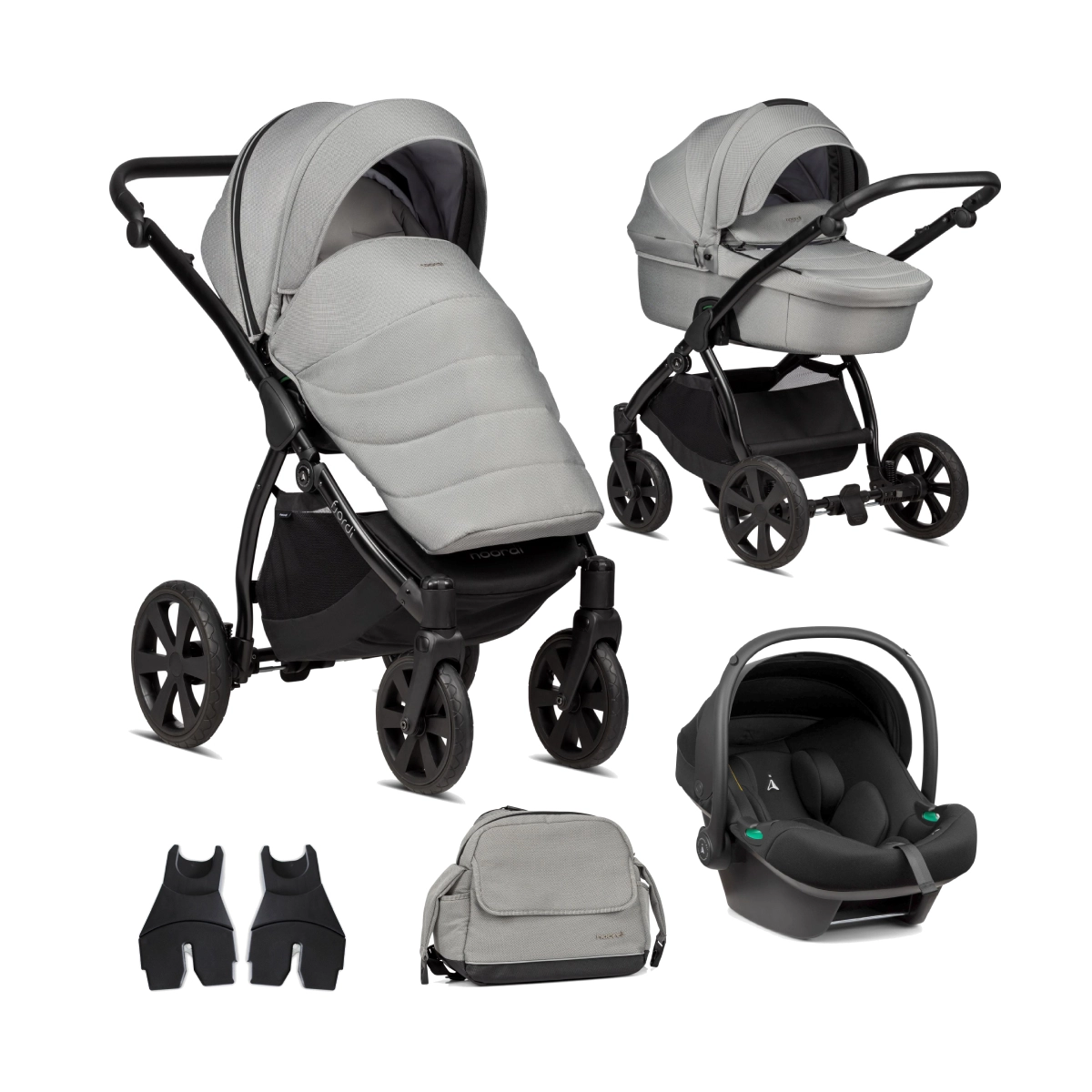 Noordi Fjordi 3in1 Travel System with Terra i-Size Car Seat