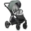 Noordi Fjordi 2in1 Pram System - Black (New 2024)