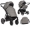 Noordi Fjordi Leather 2in1 Pram System - Cloud (New 2024)