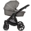 Noordi Fjordi Leather 2in1 Pram System - Graphite (New 2024)