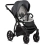 Noordi Fjordi Leather 3in1 Travel System - Graphite (New 2024)