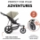 Hauck Runner 3 Pushchair - Olive !