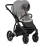 Noordi Fjordi Leather 2in1 Pram System - Graphite (New 2024)