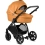 Noordi Fjordi Leather 2in1 Pram System - Sleet (New 2024)