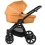 Noordi Fjordi Leather 2in1 Pram System - Sleet (New 2024)