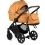 Noordi Fjordi Leather 2in1 Pram System - Sleet (New 2024)