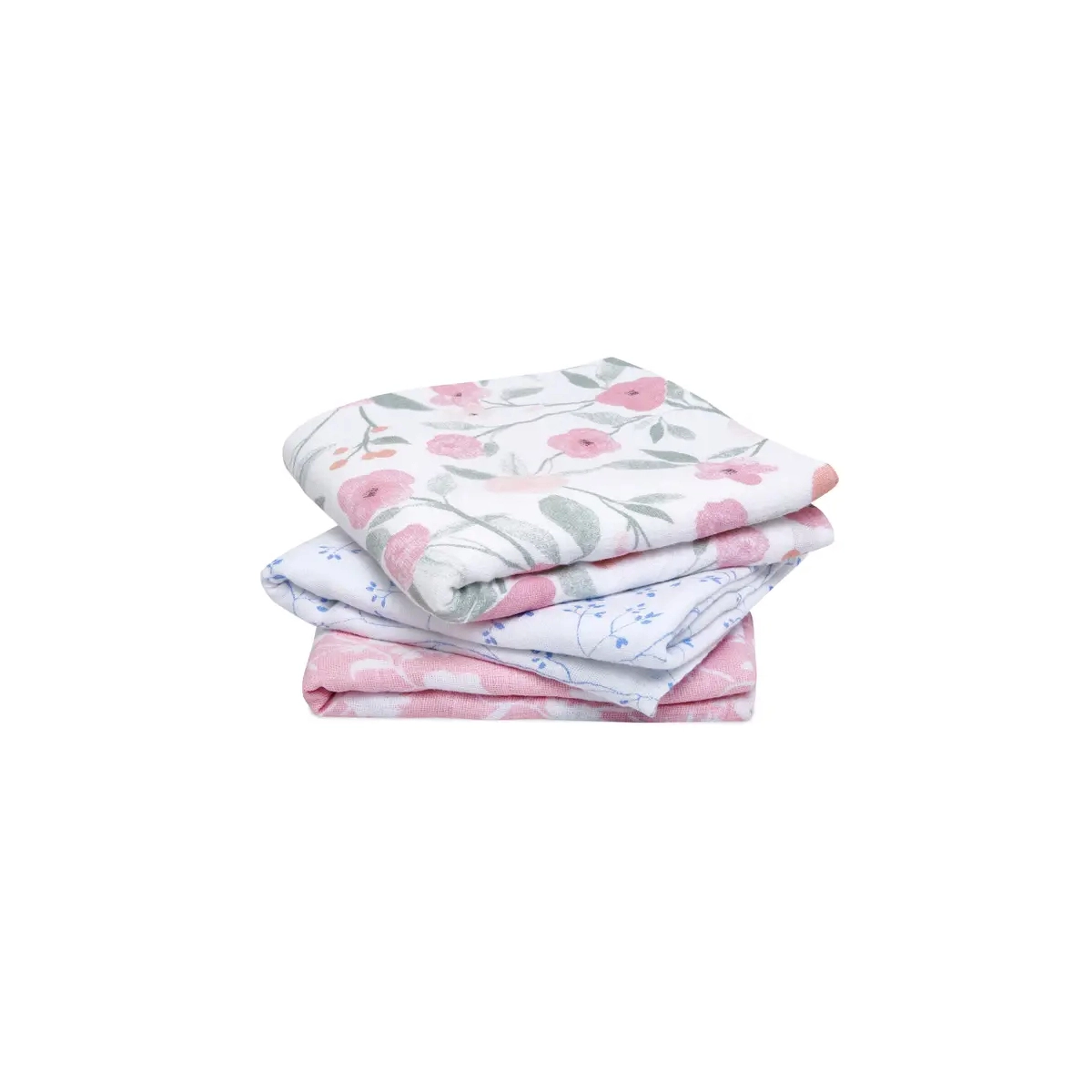 Aden Anais Pack of 3 Musy Squares Cotton Muslin - Ma Fleur 23-19