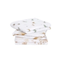 Aden + Anais Pack of 3 Musy Squares Organic Cotton Muslin - Animal Kingdom (23-19-089)