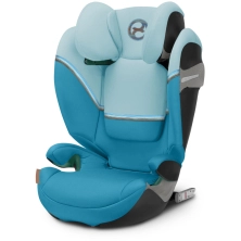 Cybex Solution S2 i-Fix Child Car Seat - Beach Blue (New 2024)
