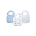 Aden + Anais Pack of 3 Snap Bibs Cotton Muslin - Rising Star (23-19-115)