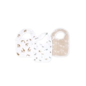 Aden + Anais Pack of 3 Snap Bibs Organic Cotton Muslin - Safari Dream (23-19-122)