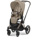 Cybex Priam Pushchair - Rosegold/Cozy Beige