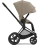 Cybex Priam Pushchair - Matt Black/Leaf Green