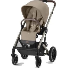 Cybex Balios S Lux Stroller - Almond Beige/Taupe