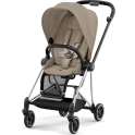 Cybex Mios Pushchair - Chrome Black/Cozy Beige