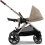 Cybex Gazelle S Black Frame Pushchair-Moon Black