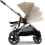 Cybex Gazelle S Black Frame Pushchair-Moon Black