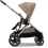 Cybex Gazelle S Black Frame Pushchair-Moon Black