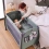 Hauck Play N Relax Center Travel Cot - Olive Green !