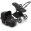 Bugaboo Fox Cub (Britax Römer Baby Safe-Core Car Seat) Travel System Bundle - Black/Forest Green