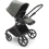 Bugaboo Fox Cub (Cybex Aton B2 i-Size Car Seat) Travel System Bundle - Black/Stormy Blue