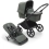 Bugaboo Fox Cub (Cybex Aton B2 i-Size Car Seat) Travel System Bundle - Black/Stormy Blue