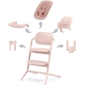 Cybex Lemo 4in1 Highchair Bundle - Pearl Pink