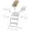 Cybex Lemo 4in1 Highchair Bundle - Sand White (New 2024)