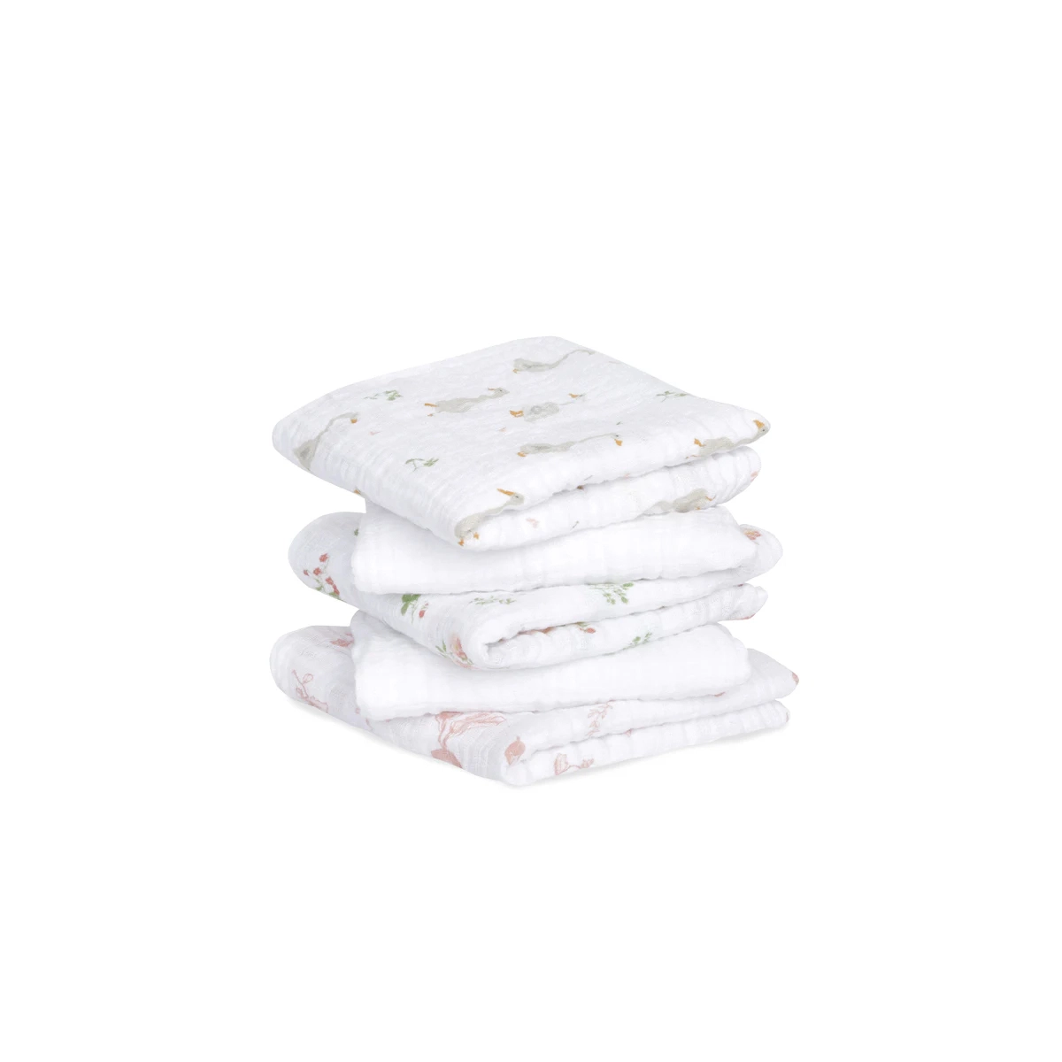 Aden Anais Pack of 5 Essentials Cotton Muslin Squares - Country Floral 23-19