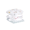 Aden + Anais Pack of 5 Essentials Cotton Muslin Squares - Elephant Circus (23-19-287)