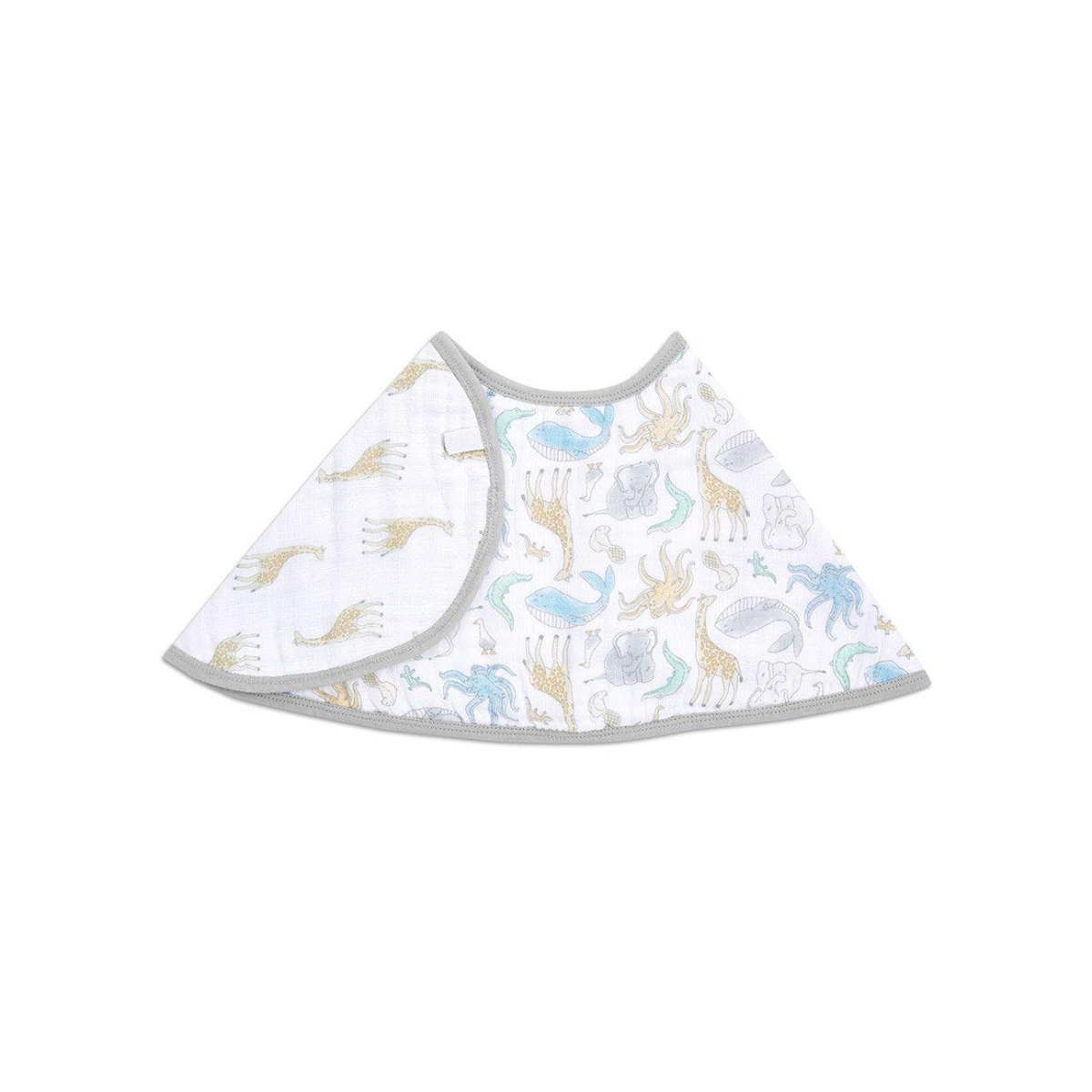 Aden Anais Essential Cotton Muslin Burpy Bibs - Natural History 23-19