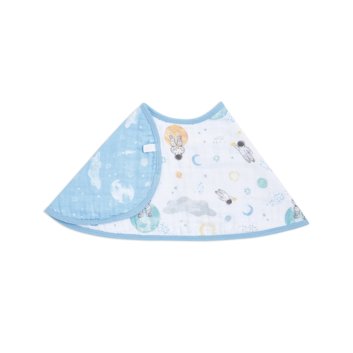 Aden Anais Essential Cotton Muslin Burpy Bibs - Space Explorers 23-19