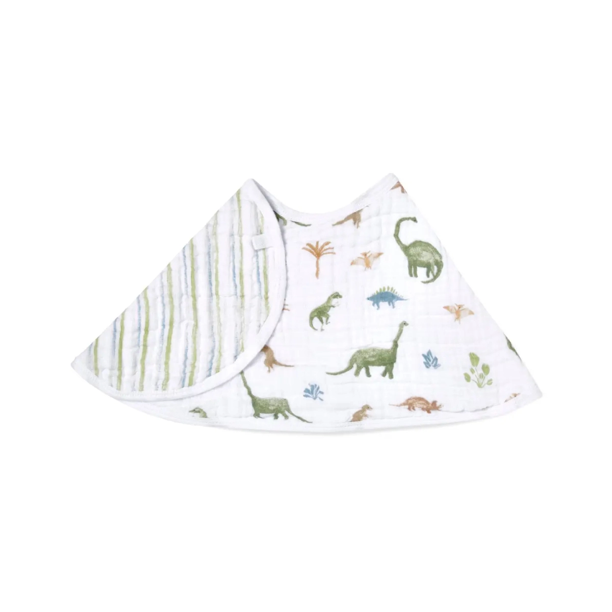 Aden Anais Essential Cotton Muslin Burpy Bibs - Dino Jungle 23-19