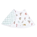 Aden + Anais Essential Cotton Muslin Burpy Bibs - Elephant Circus (23-19-328)