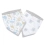 Aden + Anais Pack of 2 Essential Cotton Muslin Bandana Bibs - Naural History