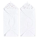 Aden + Anais Pack of 2 Essential Hooded Towel - Country Floral (23-19-360)