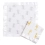 Aden + Anais Pack of 2 Essential Cotton Muslin Security Blankets - Safari Babes