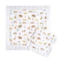 Aden + Anais Pack of 2 Essential Cotton Muslin Security Blankets - Tanzania (23-19-384)