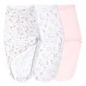 Aden + Anais Pack of 3 Essential Easy Swaddle Wrap 1.0 TOG 0-3 Months - Fairy Tale Flowers (23-19-385)