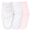 Aden + Anais Pack of 3 Essential Easy Swaddle Wrap 1.0 TOG 0-3 Months - Fairy Tale Flowers