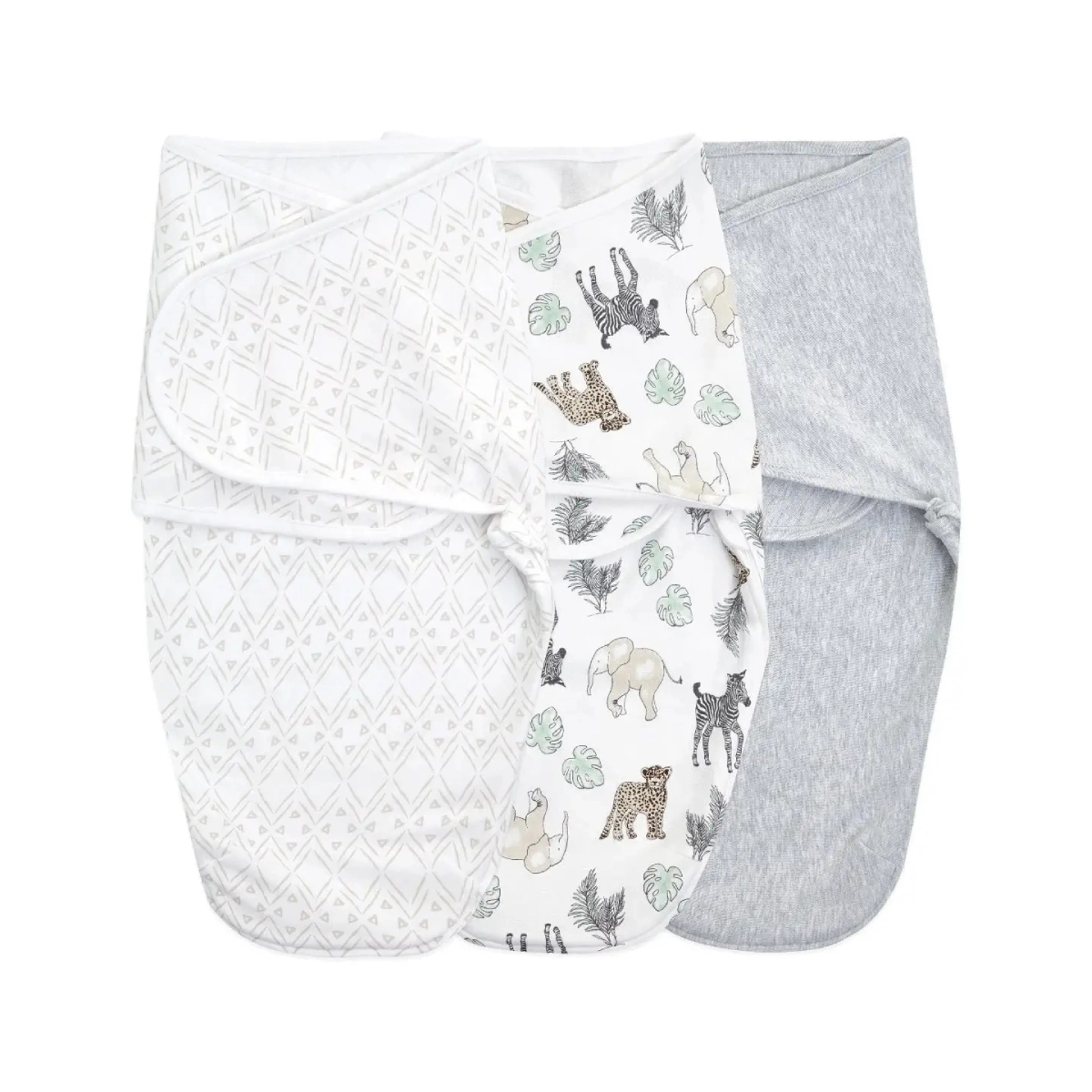 Aden Anais Pack of 3 Essential Easy Swaddle Wrap 10 TOG 0-3 Months - Toile 23-19