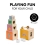 Hauck Stack N Raise Wooden Playset - Multi !