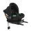 Ickle Bubba Stomp Luxe Black Frame Travel System with Cirrus i-Size Carseat & Isofix Base - Midnight/Tan