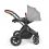 Ickle Bubba Stomp Luxe Bronze Frame Travel System With Stratus i-Size Carseat & Isofix Base-Pearl Grey