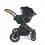 Ickle Bubba Stomp Luxe Bronze Frame Travel System With Stratus i-Size Carseat & Isofix Base-Pearl Grey