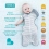 Love To Dream Medium Swaddle Up Cotton Original Transition Bag - Grey